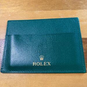 3767【希少必見】ロレックス カードケース Rolex