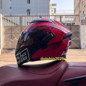 バイク インナーバイザー フリップアップ フルフェイスヘルメット　システムヘルメット　M~3XLサイズ選択可　サイズ：L