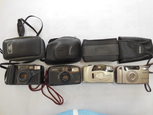 コニカ、フジ、京セラ、製コンパクトカメラ４台セット