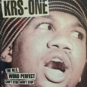 12inchレコード　 KRS ONE / CAN