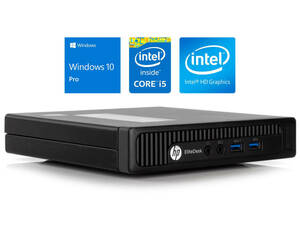 【期間限定セール品】HP-800G1 超小型パソコン本体　Corei5-第四世代搭載・8GB・SSD128GB・Win10Pro・Office2021・無線LAN付き　大量在庫　