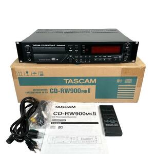 優良中古品 TASCAM CDレコーダープレーヤー業務用 CD-RW900MK2