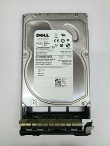 「中古品」DELL Constellation ES ST31000424SS SAS 6 Gbps / 1 TB / RPM7.2K / F/W KS68 動作未確認の現状品