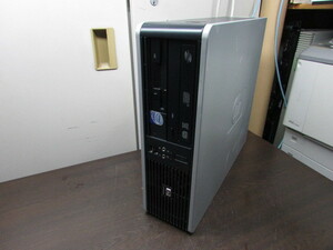 【YDT0948】★HP Compaq dc5800 SFF Core2Duo E8400 3GHz/3GB/160GB/DVD-MULTI/FDD/WinXP Proセットアップ済み 本体のみ★中古