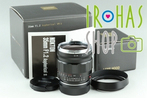 Voigtlander Nokton 35mm F/1.2 Aspherical Lens for Leica M With Box #23978L