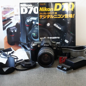 動作品 純正 バッテリー/充電器 他 別売 付属品 多数 ニコン Nikon D70 ボディ TAMRON 28-200 mm F 3.8-5.6 AF ASPHERICAL LD IF 望遠