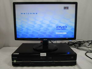 TOSHIBA 東芝ビデオ一体型DVDプレーヤー SD-V800 リモコン無し 管理番号E-2167