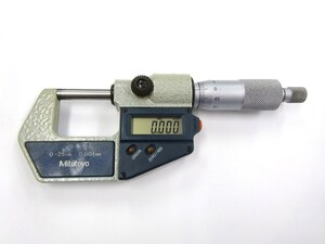 MITUTOYO デジタルマイクロメーター　0-25mm　送料無料