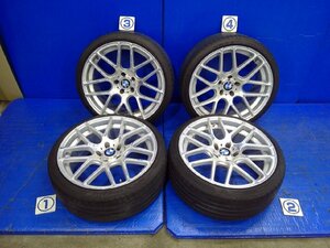 BMW・3 VENATICI C-72M 19インチ ポリッシュ アルミホイール 19x8.5J 19x9.5J +20 5穴 PCD:120 2x2＝4本セット センターキャップ付