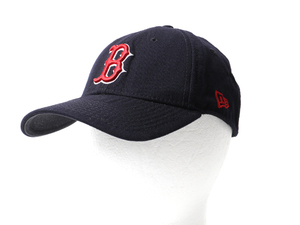 ほぼ デットストック ■ ニューエラ ボストン レッドソックス ベースボール キャップ ( SMALL MEDIUM ) 帽子 MLB オフィシャル NEW ERA 紺