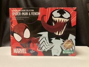 限定品　壽屋　コトブキヤ　グリヒル ミニフィギュアコレクション スパイダーマン＆ヴェノム　スパイダーマン　ヴェノム　マーベル