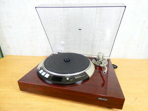 DENON デノン DP-55L クォーツロック レコードプレーヤー/ターンテーブル 音響機器 オーディオ @140 (4)