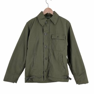 US NAVY(ユーエスネイビー) U.S.NAVY CONMAR ZIP A-2 デッキジャケット メン 中古 古着 0543