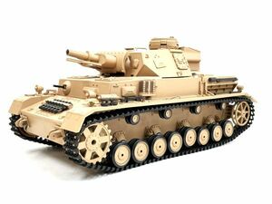 【完成品】Heng Long 2.4GHz 1/16ドイツ陸軍 IV号 F型 German Panzer IV (F Type) 3858-1【赤外線バトルシステム付 対戦可能 Ver.7.0】