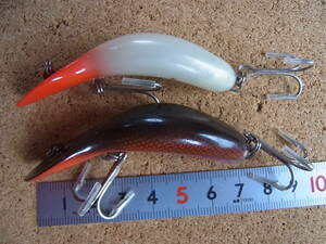 2個 80年代 OLD HEDDON TADPOLLY CLATTER TAD オールド へドン タドポリー クラッタ―タッド 80