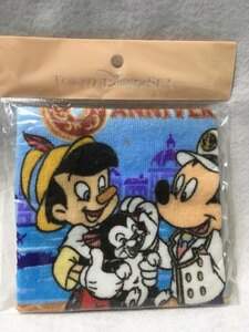 東京ディズニーシー　6周年　ミニタオル　ミッキーマウス　ピノキオ　フィガロ　新品　未使用品