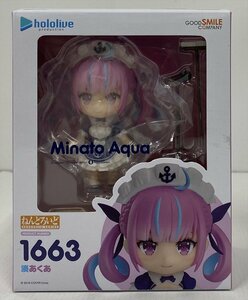 Ig739★未開封 ねんどろいど 1663 湊あくあ フィギュア グッドスマイルカンパニー 中古★