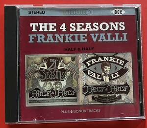 【CD】希少 Four Seasons & Frankie Valli「Half & Half +6」フォー・シーズンズ フランキー・ヴァリ 輸入盤 ボーナストラックあり [1024]