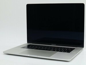 【1円スタート】Apple MacBook Pro 15インチ 2019 シルバー 2880x1800 A1990 EMC3359 ロジックボード欠品 バッテリー膨張