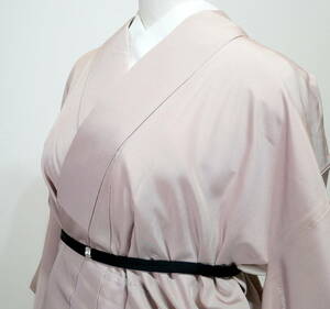 ▲(R601-B280)未着用 正絹 袷 着物 しつけ糸付 裾ぼかし ぶどう柄 葡萄 バチ衿