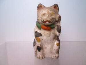 ☆明治大正時代 古い招き猫 H7,5cm 置物