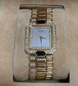 セイコー SEIKO クレドール 2F70-5900 メンズ 腕時計 ジュエリー ダイヤモンド ホワイトシェル 文字盤