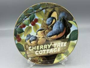 ダンブリーミント 鳥 Cherry Tree Cottage 飾り皿 絵皿 皿 ⑰ (1)