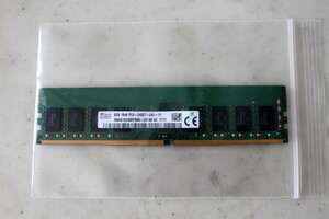 デスクトップ用メモリ 8GB PC4-2400T ２年程度使用 DDR4