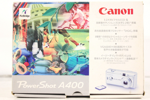 【ト福】Canon キヤノン PowerShot A400 パワーショット デジタルカメラ 雫 シルバー系 PSA400 PC1080 デジカメ LBZ01LLL88