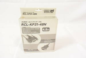 【新品】 RATOC ラトックシステム KVMオールインワンケーブル 480cm RCL-KP31-48N