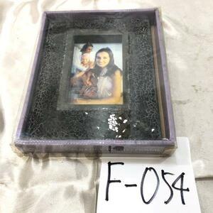 Opulence Photo Frame Mirrored Crackled Glass Effect フォトフレーム 10.2x15.3 cm F-054