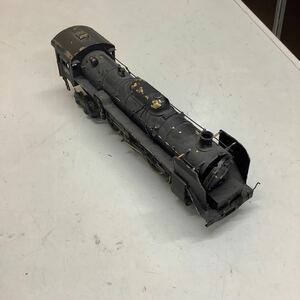 ⑨ C61 蒸気機関車 HOゲージ 鉄道模型 現状品 ジャンク メーカー詳細不明 
