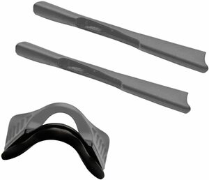 ★ M2 フレーム(XL含む)用 イヤーソック・ノーズパッドセット EARSOCKS Nose Pad for Oakley M2 FRAME　GRAY