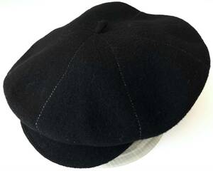 新品 フランス製 ロレール キャスケット ツバ付き ベレー帽 帽子　　フランスバスク地方1840年創業老舗ブランド LAULHERE 柳6378