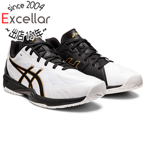 asics アシックス 25.0cm バレーボールシューズ V-SWIFT FF 3 1053A042 White/Black [管理:1400001539]