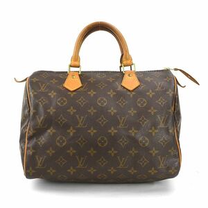 ルイ ヴィトン LOUIS VUITTON ハンドバッグ スピーディ30 モノグラムキャンバス ブラウン r10002a