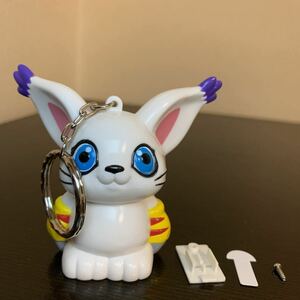 サウンド キーホルダー フィギュア ティルモン 中古品 2001 デジモンアドベンチャー ネコパンチ