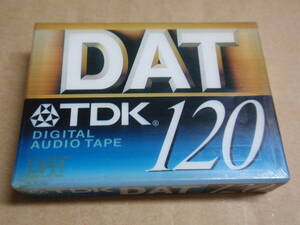 DAT　デジタル・オーディオ・テープ　TDK　DA-R120S　DIGITAL AUDIO TAPE　未開封/未使用品