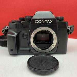 □ CONTAX RX フィルムカメラ 一眼レフカメラ ボディ シャッター、露出計OK コンタックス