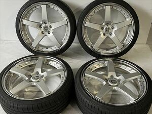 中古 ホイールタイヤ 4本 225/35R20 2022年製 6分山 WORK グノーシス GR203 ラジアル タイヤ ワンリ スポーツマクロ SA302