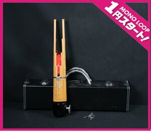 【1yP04101E】★1円スタート★笙★しょう★鳳笙★雅楽★竹★和楽器★和音★管楽器★ハードケース付き★演奏★コレクション★現状品