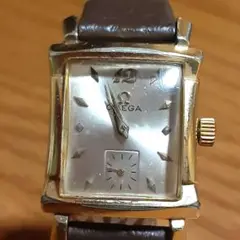 オメガ　希少ビンテージ　スモセコ　14KGF　手巻きユニセックス腕時計　稼働品