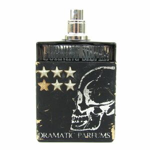 ドラマティックパルファム 香水 バーニングシルバー EDT 残半量以上 キャップ無 CO メンズ 50mlサイズ DRAMATIC PERFUMS