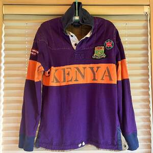 激レア S POLO RALPH LAUREN KENYA rugby shirt rrl country sport 1992 1993 stadium p wing snow beach aloha ケニア