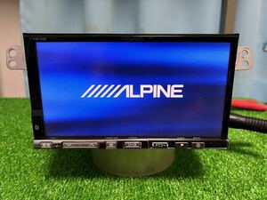 ALPINE アルパイン HDDナビ VIE-X08地デジ内蔵 フルセグ Bluetooth 地図2009年DVD/CD