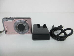 中古 カメラ CASIO カシオ EX-H15 EXILIM f=4.3-43.0mm 1:3.2-5.7 ※通電のみ確認済 ／L