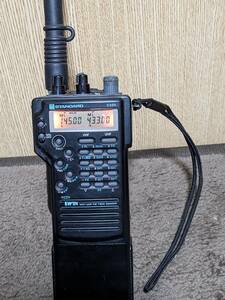 STANDARD　C-520 144/430MHz FM TWIN BANDER 　アンテナ、ストラップ、ベルトフック、電池ケース付き