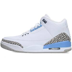 ナイキ NIKE AIR JORDAN 3 RETRO UNC CT8532-104 サイズ:9 エア ジョーダン 3 レトロ スニーカー 中古 SB01