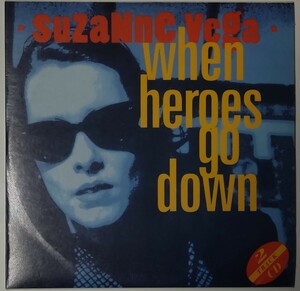 仏A&M2曲入り紙ジャケCDS◆Suzanne Vega:When Heroes Go Down