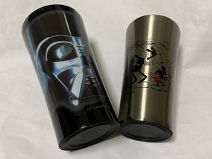 STAR WARS　スターウォーズ + ディズニー ステンレス タンブラー セット　 展示品　